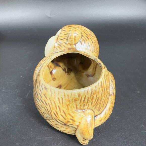 Vintage Ceramic Monkey Votive Candle Holder Small Planter Flower Pot Decor VTG - Picture 8 of 11